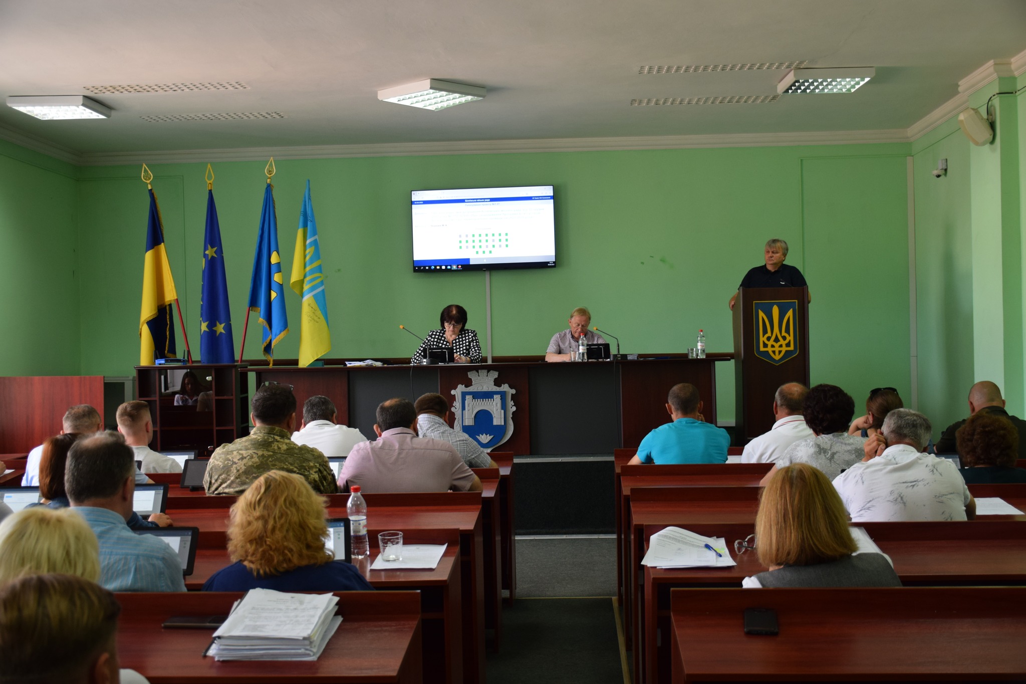 Відбулося пленарне засідання 37-ї сесії Біляївської міської ради