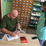 В Біляївській міській публічній бібліотеці сьогодні відбулась зустріч з Красовицьким Олександром Віталійовичем, українським видавцем, генеральним директором Видавництва «Фоліо».