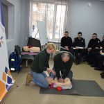 Вчора, 8 лютого в Біляївці відбувся тренінг із надання першої домедичної допомоги від міжнародної неурядової гуманітарної організації IsraAID для патрульної поліції.