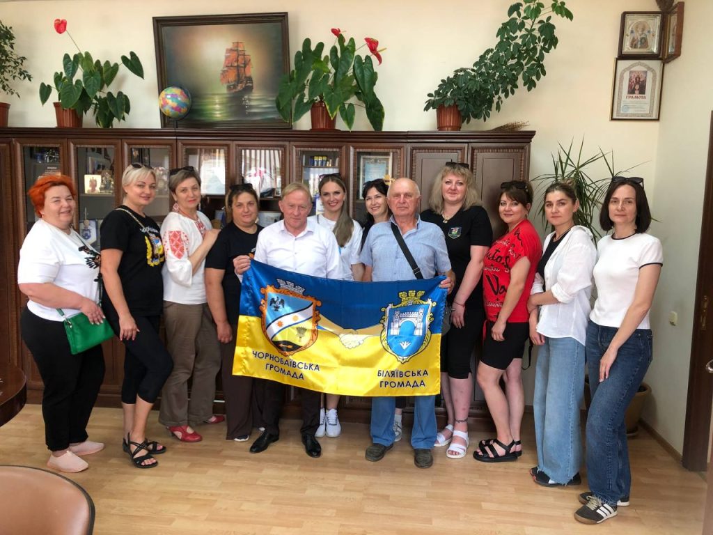 Минулих вихідних в Біляївку завітали гості – волонтери з Херсонщини.
