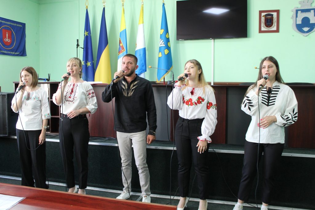 Сьогодні в Біляївській міській раді відбувся захід з нагоди Дня Конституції України.