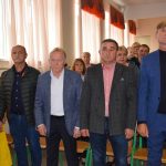 Освітяни Біляївської громади приймали вітання.