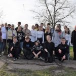 Заходи з озеленення продовжуються. Сьогодні в Біляївці висадили Алею сакур.